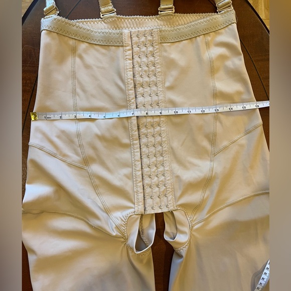 Compression girdle ankle length, tummy & buttocks control, adjustable width. M-L - Picture 8 of 10